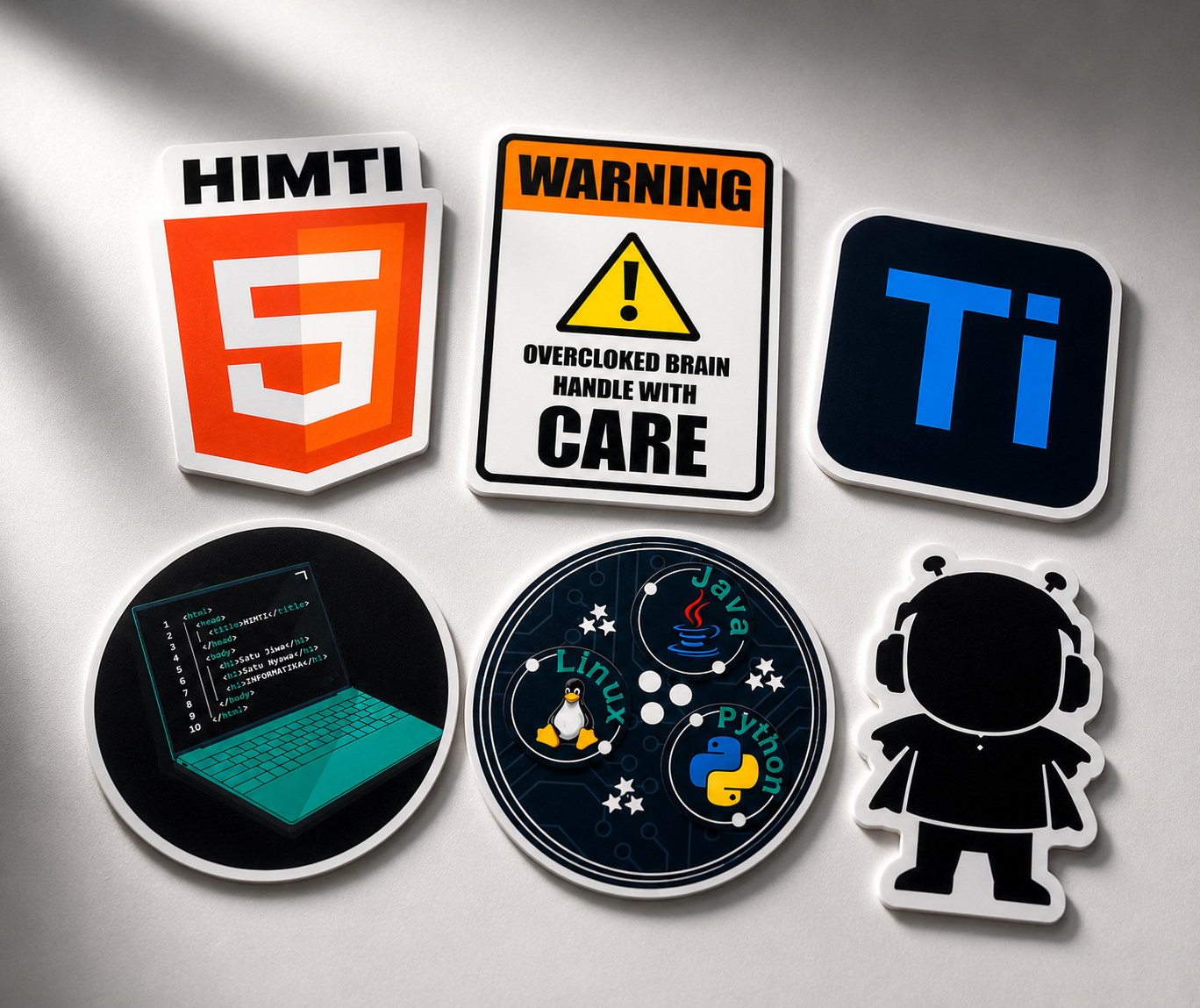 Enamel Pin Set